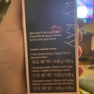 Plum lip lacquer set